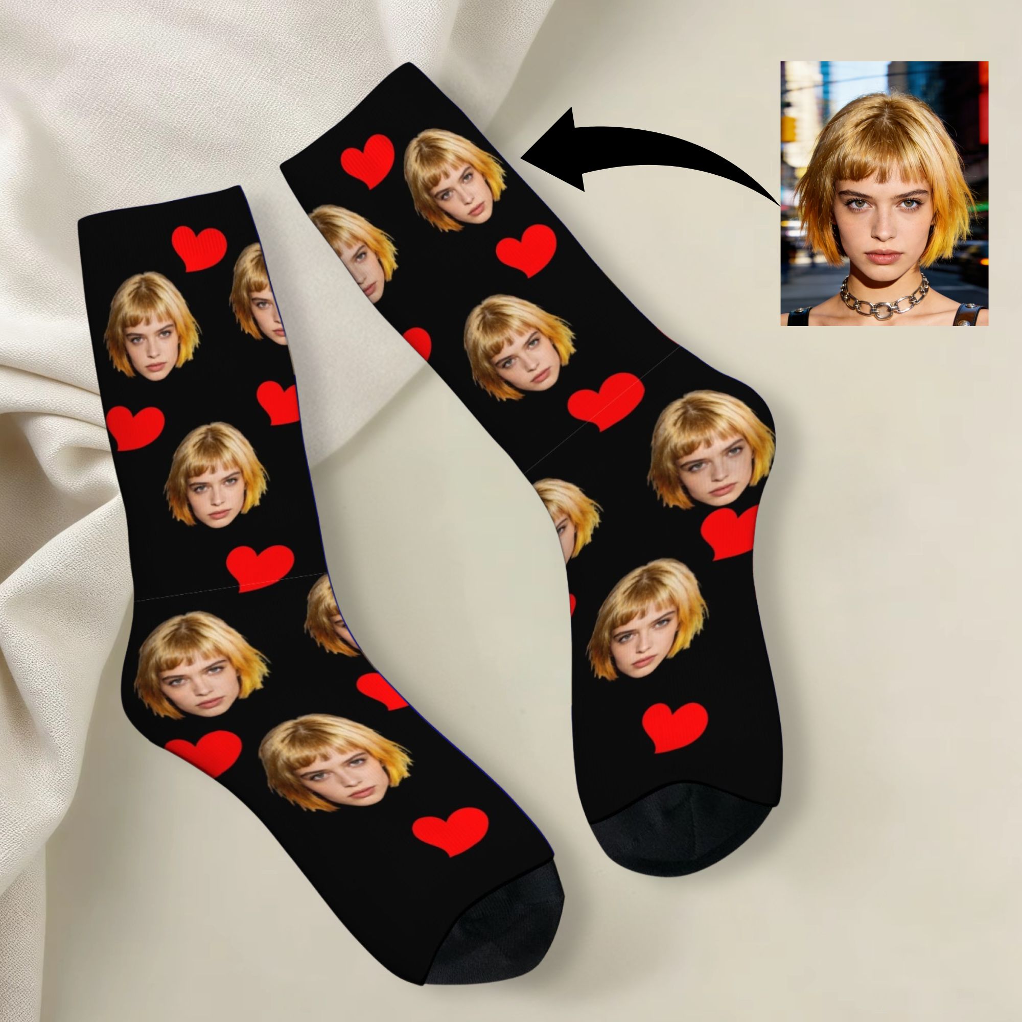 Dress Sock Men - Calcetines Personalizados con Diseño de Avatar,