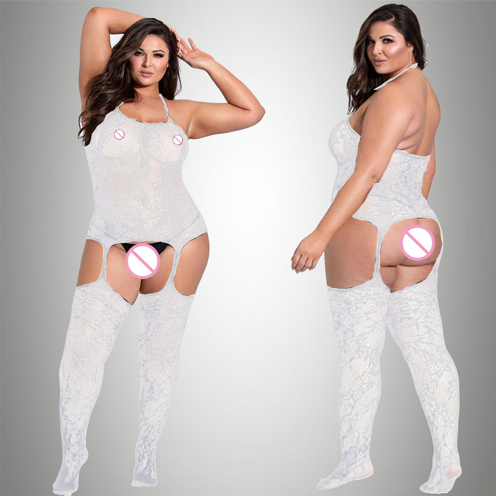 Nuevos monos de talla grande p - Fishnet Stocking Women reseña y precio