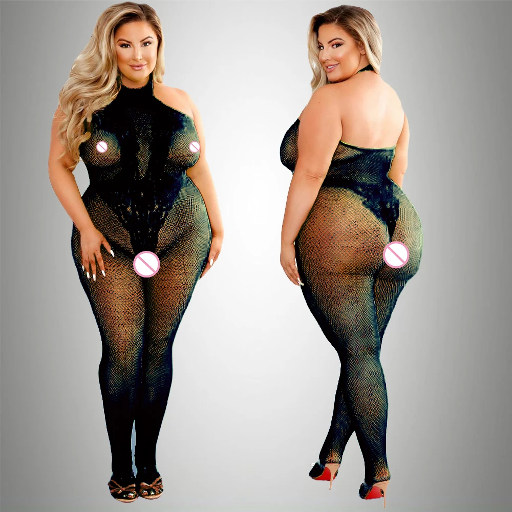 Body de talla grande para muje - Fishnet Stocking Women reseña y precio