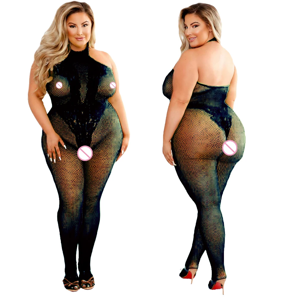 Body de talla grande para muje - Fishnet Stocking Women reseña y precio