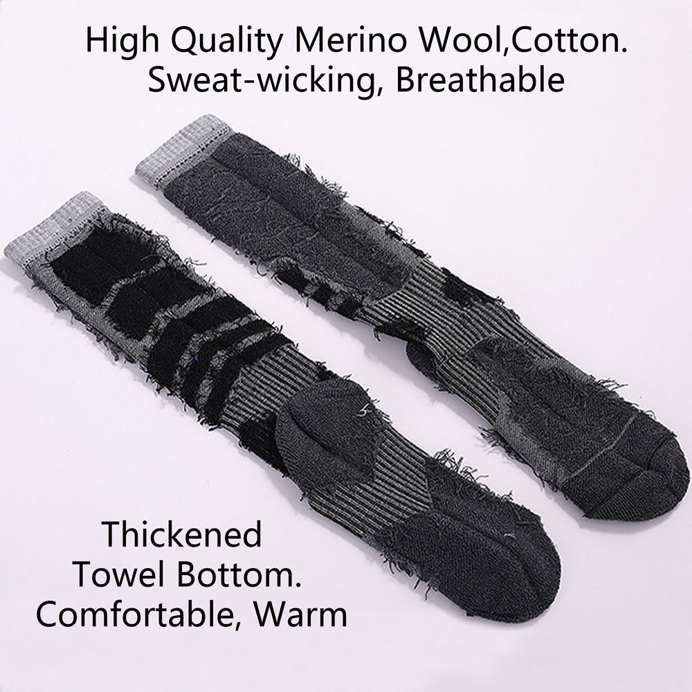 Calcetines gruesos de lana mer - Wool Hiking Sock reseña y precio